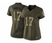 nike women nfl jerseys miami dolphins #17 tannehill army green[nike Limited Salute To Service]