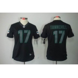 nike women nfl jerseys miami dolphins #17 tannehill black[nike impact limited]