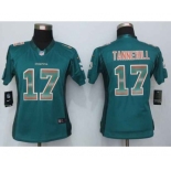 nike women nfl jerseys miami dolphins #17 tannehill green[Strobe Limited]