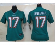 nike women nfl jerseys miami dolphins #17 tannehill green[new nike limited]