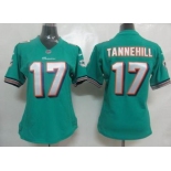 nike women nfl jerseys miami dolphins #17 tannehill green[nike]