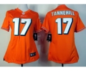 nike women nfl jerseys miami dolphins #17 tannehill orange[nike]