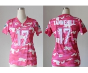 nike women nfl jerseys miami dolphins #17 tannehill pink[fashion camo]