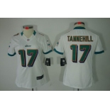 nike women nfl jerseys miami dolphins #17 tannehill white[nike limited]