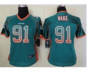 nike women nfl jerseys miami dolphins #91 wake green[Elite drift fashion]