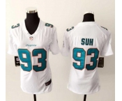 nike women nfl jerseys miami dolphins #93 suh white[nike]