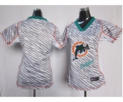 nike women nfl jerseys miami dolphins blank[fem fan zebra]