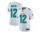 Youth Nike Miami Dolphins #12 Bob Griese Vapor Untouchable Limited White NFL Jersey