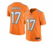 Youth Nike Miami Dolphins #17 Ryan Tannehill Limited Orange Rush NFL Jersey