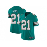 Youth Nike Miami Dolphins #21 Frank Gore Aqua Green Alternate Stitched NFL Vapor Untouchable Limited Jersey