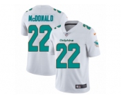 Youth Nike Miami Dolphins #22 T.J. McDonald Vapor Untouchable Limited White NFL Jersey