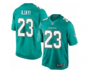 Youth Nike Miami Dolphins #23 Jay Ajayi Limited Aqua Green Team Color NFL Jersey