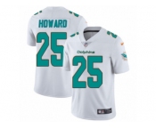 Youth Nike Miami Dolphins #25 Xavien Howard Vapor Untouchable Limited White NFL Jersey