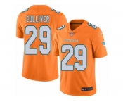 Youth Nike Miami Dolphins #29 Chris Culliver Limited Orange Rush NFL Jersey