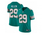 Youth Nike Miami Dolphins #29 Nate Allen Vapor Untouchable Limited Aqua Green Alternate NFL Jersey