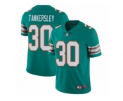 Youth Nike Miami Dolphins #30 Cordrea Tankersley Vapor Untouchable Limited Aqua Green Alternate NFL Jersey