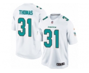 Youth Nike Miami Dolphins #31 Michael Thomas Limited White NFL Jersey