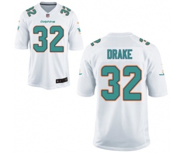 Youth Nike Miami Dolphins #32 Kenyan Drake White NFL Jersey