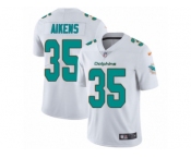 Youth Nike Miami Dolphins #35 Walt Aikens Vapor Untouchable Limited White NFL Jersey