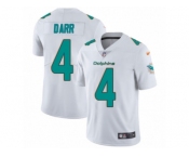 Youth Nike Miami Dolphins #4 Matt Darr Vapor Untouchable Limited White NFL Jersey