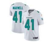 Youth Nike Miami Dolphins #41 Byron Maxwell Vapor Untouchable Limited White NFL Jersey