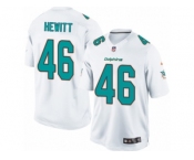 Youth Nike Miami Dolphins #46 Neville Hewitt Limited White NFL Jersey