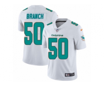 Youth Nike Miami Dolphins #50 Andre Branch Vapor Untouchable Limited White NFL Jersey