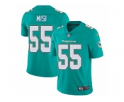 Youth Nike Miami Dolphins #55 Koa Misi Vapor Untouchable Limited Aqua Green Team Color NFL Jersey