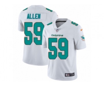 Youth Nike Miami Dolphins #59 Chase Allen White Vapor Untouchable Limited Player NFL Jersey