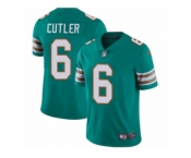 Youth Nike Miami Dolphins #6 Jay Cutler Aqua Green Alternate Vapor Untouchable Limited Player NFL Jersey