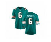 Youth Nike Miami Dolphins #6 Jay Cutler Game Aqua Green Alternate NFL Jersey