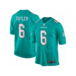 Youth Nike Miami Dolphins #6 Jay Cutler Game Aqua Green Team Color NFL Jersey