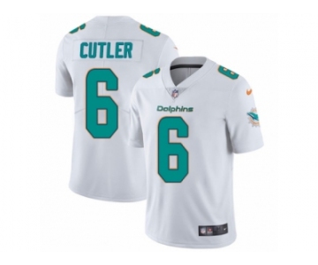 Youth Nike Miami Dolphins #6 Jay Cutler White Vapor Untouchable Limited Player NFL Jersey