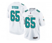 Youth Nike Miami Dolphins #65 Anthony Steen Limited White NFL Jersey