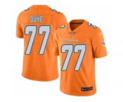 Youth Nike Miami Dolphins #77 Adam Joseph Duhe Limited Orange Rush NFL Jersey