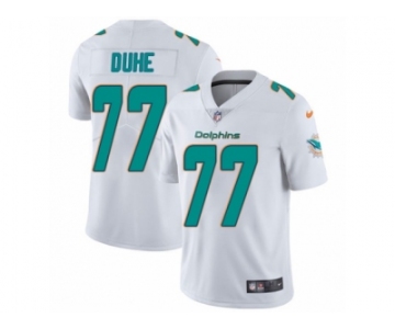 Youth Nike Miami Dolphins #77 Adam Joseph Duhe Vapor Untouchable Limited White NFL Jersey