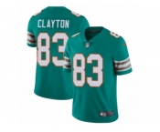 Youth Nike Miami Dolphins #83 Mark Clayton Vapor Untouchable Limited Aqua Green Alternate NFL Jersey