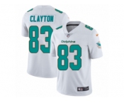 Youth Nike Miami Dolphins #83 Mark Clayton Vapor Untouchable Limited White NFL Jersey