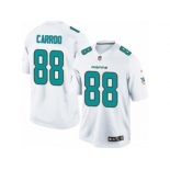 Youth Nike Miami Dolphins #88 Leonte Carroo Limited White NFL Jersey