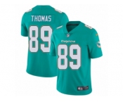 Youth Nike Miami Dolphins #89 Julius Thomas Vapor Untouchable Limited Aqua Green Team Color NFL Jersey