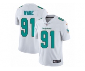 Youth Nike Miami Dolphins #91 Cameron Wake Vapor Untouchable Limited White NFL Jersey