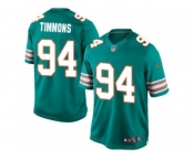 Youth Nike Miami Dolphins #94 Lawrence Timmons Limited Aqua Green Alternate NFL Jersey