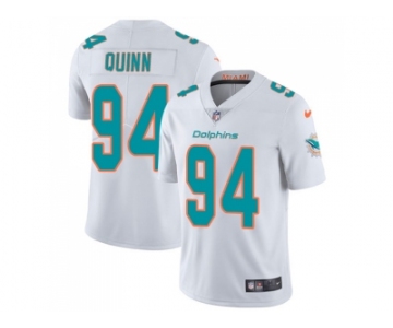 Youth Nike Miami Dolphins #94 Robert Quinn White Stitched NFL Vapor Untouchable Limited Jersey