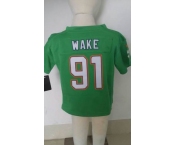 nike kids jerseys miami dolphins #91 wake green[nike]