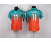 nike youth nfl jerseys miami dolphins #11 parker green-orange[Elite drift fashion][second version][parker]