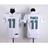 nike youth nfl jerseys miami dolphins #11 parker white[nike][parker]