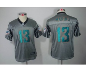 nike youth nfl jerseys miami dolphins #13 dan marino grey[Elite shadow]