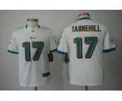 nike youth nfl jerseys miami dolphins #17 tannehill white[nike limited]