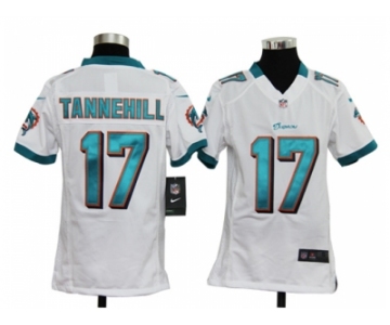 nike youth nfl jerseys miami dolphins #17 tannehill white[nike]