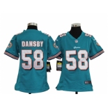 nike youth nfl jerseys miami dolphins #58 dansby green[nike]